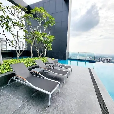 Luxury Doubletree Hill10 Residence At I-City , Free Parking H2901 Shah Alam Exterior photo